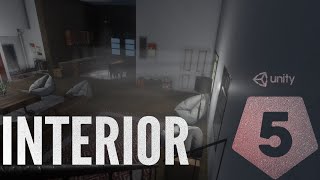 Interior  Speed Level Design Unity 5 [upl. by Neik800]