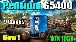 Intel Pentium G5400 Test in 9 Games [upl. by Maltz]