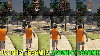 MEMORIA RAM 2133MHZ VS 2666MHZ VS 3200MHZ VS 3600MHZ [upl. by Tyre]