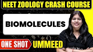 BIOMOLECULES in 1 Shot All Concepts Tricks amp PYQs  NEET Crash Course  Ummeed [upl. by Susi300]