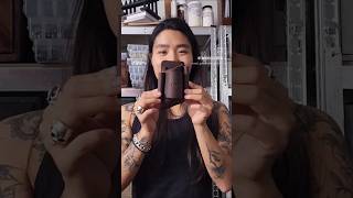 ✨️💀 SLIM TOOL POUCH EDC 💀✨️ multitools leathercraft edc tools film youtubeshorts [upl. by Hulbert]