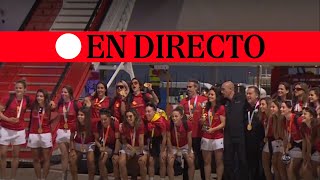 🔴 DIRECTO  La selección de España celebra su victoria en el Mundial femenino 2023 [upl. by Onirefez]