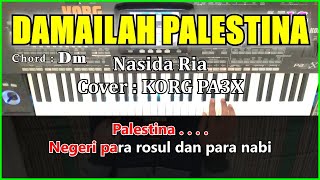 DAMAILAH PALESTINA  Nasida Ria  Karaoke Qasidah Chord Cover Korg Pa3X [upl. by Auohc487]