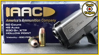 Can AAC Do ACP45 Auto AAC Ammo From Palmetto State Armory SelfDefense Ballistic Gel Test [upl. by Noach933]