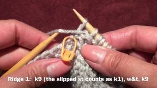 How to start the 10 Stitch Twist Blanket [upl. by Epner]