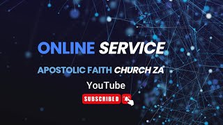 Apostolic Faith Church is live [upl. by Erdnaek]