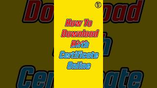 How To Download Birth Certificate Online In Tamilnadu birthcertificate birthcertificateonline [upl. by Musihc]