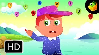 Number Rhymes  English Nursery Rhymes  CartoonAnimated Rhymes For Kids [upl. by Ymmak]