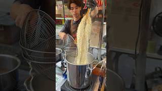 The famous Buldak StirFried Noodles Omelette in Malaysia [upl. by Bass]