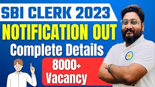 SBI Clerk 2023 Official Notification Out  Complete Details  Career Definer  Kaushik Mohanty [upl. by Irah196]