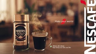 NESCAFE GOLD Make Your WorldBengali [upl. by Nylodnewg]