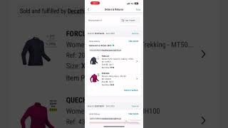 How to ReturnExchange in Decathlon App Demo Refund in Less 24 hrdecathlon return decathlonreturn [upl. by Otina284]