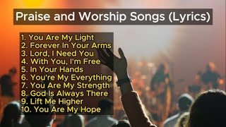 Praise and Worship Songs Lyrics 2024  Christian Songs [upl. by Llerret891]