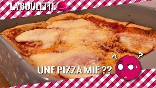 UNE RECETTE DE PIZZA AVEC DU PAIN DE MIE   La Buulette [upl. by Keely93]