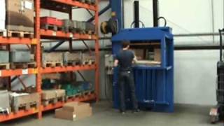 MACFAB 450 cardboard baler [upl. by Connelly]