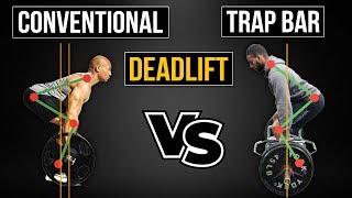 Conventional Vs Trap Bar Deadlift [upl. by Cerell]