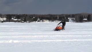 1987 SkiDoo Tundra  Long Lake in Northern Maine [upl. by Genesia]