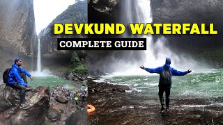 Devkund Waterfall 2023  Devkund Waterfall Trek Vlog  Devkund Waterfall In Monsoon  Maharashtra [upl. by Chaney344]