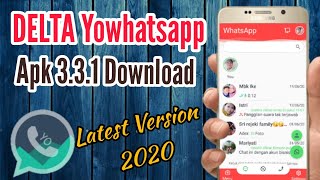 Cara Download Apk Delta Yowhatsapp Versi Terbaru [upl. by Hillhouse]