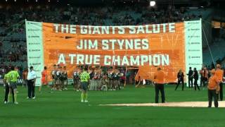 GWS Giants First Match 2012 vlog [upl. by Shandra]