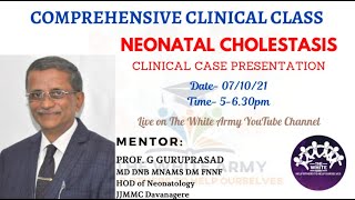 NEONATAL CHOLESTASIS Clinical case presentation [upl. by Netsrek856]