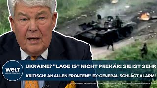 PUTINS KRIEG quotDie Lage in der Ukraine ist nicht prekär Sie ist sehr kritisch An allen Frontenquot [upl. by Ryun716]