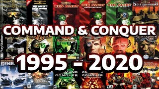 Command amp Conquer Evolution And History  1995  2020 [upl. by Anelav]