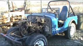 Start of an awesome project Restoration of the 1978 Jeep cj5 part 1 [upl. by Attaymik]