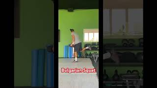 BULGARIAN SQUAT [upl. by Attegroeg591]