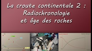 Cours TS  La croute continentale 2  Radiochronologie et âge des roches [upl. by Rustin]