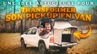 Transforme un Pickup en un réel Camping Car  van aménagé 4x4 [upl. by Ativak]