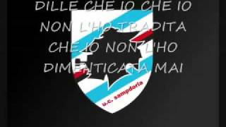 Canzoni Sampdoria Lettera da Amsterdam [upl. by Johansen392]