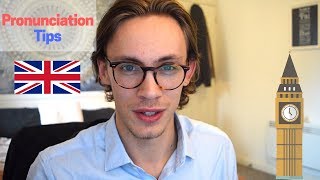 British Pronunciation Tips Sound More British ModernModifiedRP Accent [upl. by Crescen]