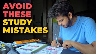 9 Study Mistakes Killing Your Progress  Stop Now  A Seniors Guidance  Dr Anuj Pachhel [upl. by Elson]