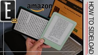 How to Sideload Books on Amazon Kindle Paperwhite Gen 12 [upl. by Aneri95]