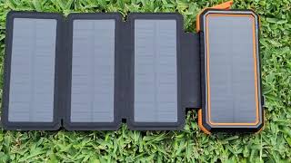 BLAVOR Solar Charger Power Bank PN W12Pro [upl. by Lasser]