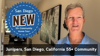 The Junipers New Home Tour  San Diego 55 Community New Construction 2024sandiegorealestate [upl. by Glad259]