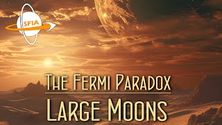 The Fermi Paradox Large Moons  Are Massive Moons The Key To Extraterrestrial Life [upl. by Schell]