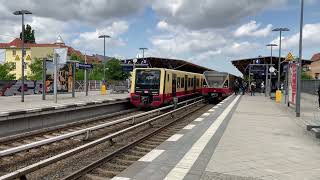 SBahn Berlin  Der Bahnhof Baumschulenweg [upl. by Ecirtaemed]