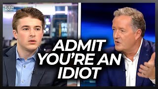 Piers Morgan Humiliates Guest Who Stood By Biden Till the End [upl. by Strephonn964]