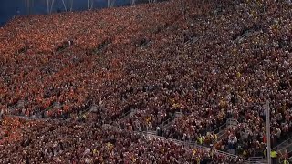 Virginia Tech’s Enter Sandman Entrance vs West Virginia  2022 College Football [upl. by Anavoj996]