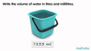 Converting Millilitres to Litres and Millilitres [upl. by Azila]