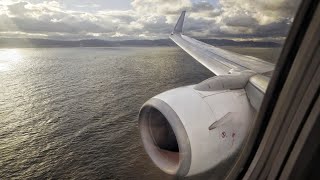 FANTASTIC VIEWS Japan Airlines Boeing 737800 Landing at KIX Osaka Kansai Intl Airport [upl. by Ognimod]