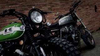 Xj650customampKz400custom Scrambler THAILAND [upl. by Gabbie317]