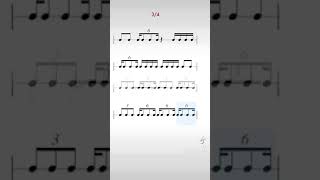 Syncopated Sextuplet Rhythm Practice [upl. by Enneirdna901]