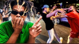 I Spent 24 Hours on los Olas boulevard Intense Fight amp Asked crazy questions vlog blogger [upl. by Nnairb]