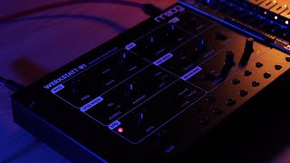 Moog Werkstatt01  Dark Ambient Synth Improvisation [upl. by Enirtak612]