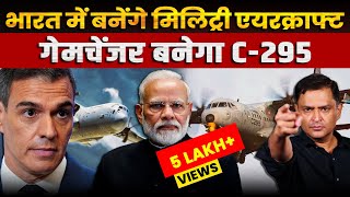 Modi and Spain’s Sanchez Unveil C295 Aircraft Facility  The Chanakya Dialogues Major Gaurav Arya [upl. by Dnomse775]