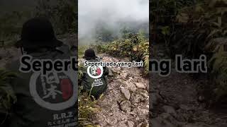 Penampakan di gunung burni telong pendakian horor shorts [upl. by Iruam]