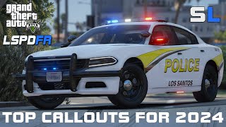 Top Callout Packs For 2024 GTA5 LSPDFR [upl. by Sylvanus]